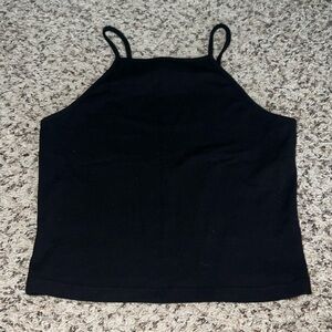 Garage High Neck Tank Top